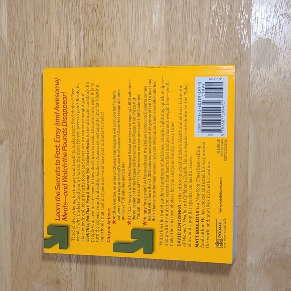 2/$15 Cook This Not That paperback book - Picture 2 of 5